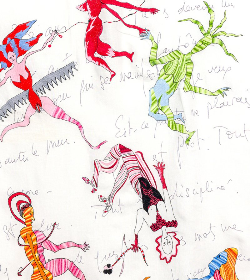 Tombe la femme (Detail)